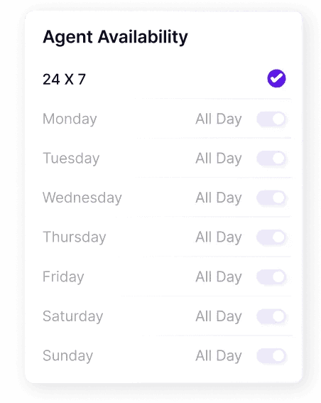 Available 24/7 365