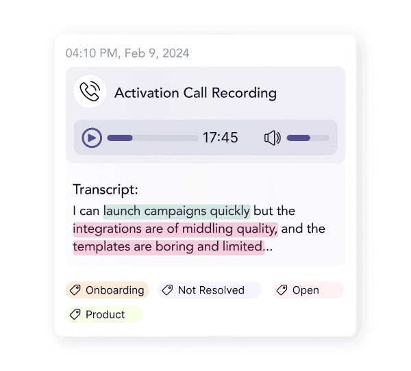 Conversation analytics