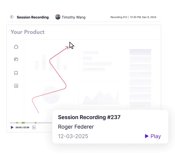 Session recordings